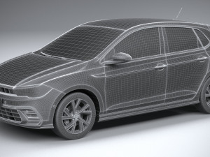 Volkswagen Polo 2022 3D Model