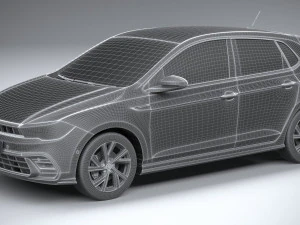 Volkswagen Polo 2022 3D Model