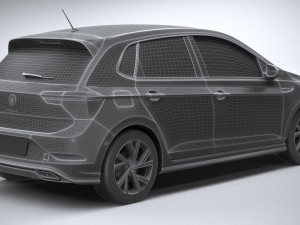 Volkswagen Polo 2022 3D Model