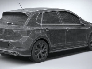 Volkswagen Polo 2022 3D Model