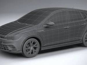Volkswagen Polo 2022 3D Model