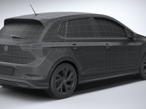 Volkswagen Polo 2022 3D Model