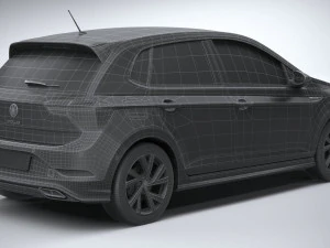 Volkswagen Polo 2022 3D Model