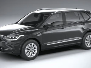 Volkswagen Tiguan Allspace 2022 Modelo 3D