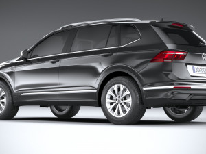 Volkswagen Tiguan Allspace 2022 3D मॉडल