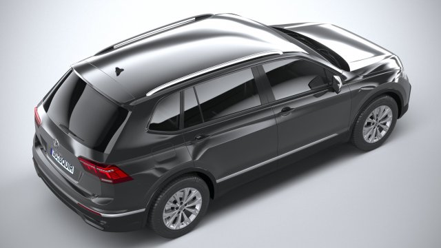 volkswagen tiguan allspace 2022 3D Model in SUV 3DExport