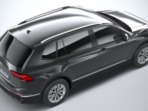 Volkswagen Tiguan Allspace 2022 3D मॉडल