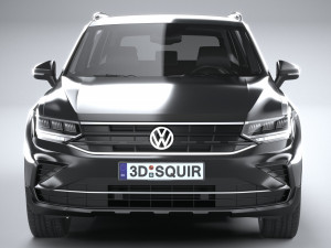 Volkswagen Tiguan Allspace 2022 3D मॉडल
