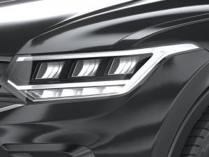 Volkswagen Tiguan Allspace 2022 3D मॉडल