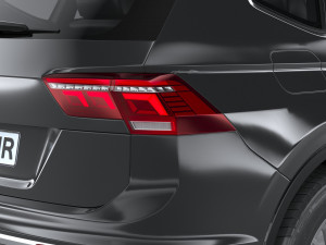Volkswagen Tiguan Allspace 2022 3D मॉडल