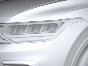 Volkswagen Tiguan Allspace 2022 3D मॉडल