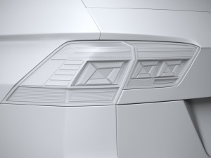 Volkswagen Tiguan Allspace 2022 3D मॉडल
