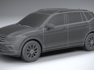 Volkswagen Tiguan Allspace 2022 3D मॉडल