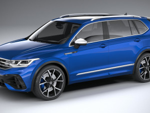 Volkswagen Tiguan R Allspace 2022 3D Model