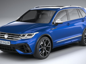Volkswagen Tiguan R Allspace 2022 3D Model