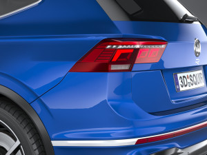 Volkswagen Tiguan R Allspace 2022 3D Model