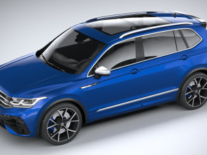 Volkswagen Tiguan R Allspace 2022 3D Model