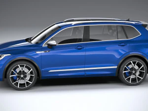 Volkswagen Tiguan R Allspace 2022 3D Model