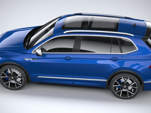 Volkswagen Tiguan R Allspace 2022 3D Model