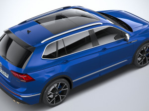 Volkswagen Tiguan R Allspace 2022 3D Model