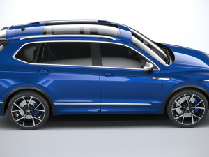 Volkswagen Tiguan R Allspace 2022 3D Model