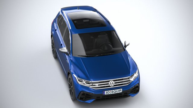 volkswagen tiguan r allspace 2022 3D Model in SUV 3DExport