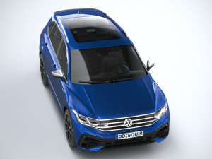 Volkswagen Tiguan R Allspace 2022 3D Model