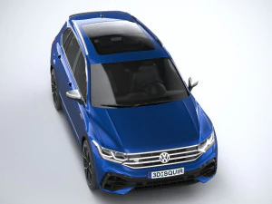 Volkswagen Tiguan R Allspace 2022 3D Model