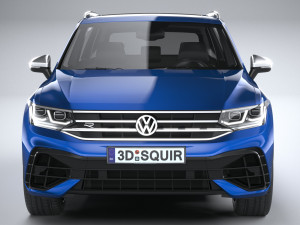 Volkswagen Tiguan R Allspace 2022 3D Model