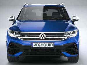 Volkswagen Tiguan R Allspace 2022 3D Model