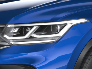Volkswagen Tiguan R Allspace 2022 3D Model