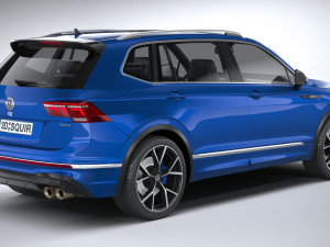 Volkswagen Tiguan R Allspace 2022 3D Model