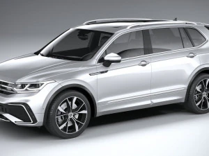 Volkswagen Tiguan R-Line Allspace 2022 Modelo 3D