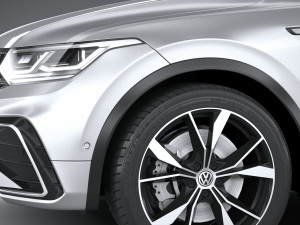 Volkswagen Tiguan R-Line Allspace 2022 Modelo 3D