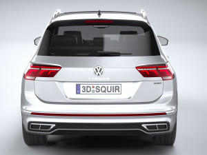 Volkswagen Tiguan R-Line Allspace 2022 Modelo 3D