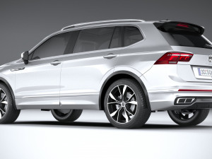 Volkswagen Tiguan R-Line Allspace 2022 Modelo 3D