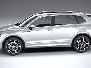 Volkswagen Tiguan R-Line Allspace 2022 Modelo 3D