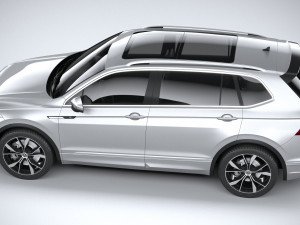 Volkswagen Tiguan R-Line Allspace 2022 Modelo 3D