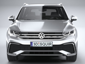 Volkswagen Tiguan R-Line Allspace 2022 Modelo 3D