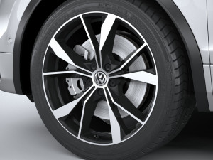 Volkswagen Tiguan R-Line Allspace 2022 Modelo 3D