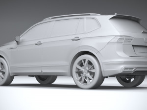 Volkswagen Tiguan R-Line Allspace 2022 Modelo 3D