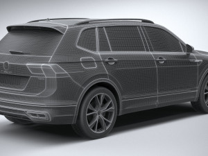 Volkswagen Tiguan R-Line Allspace 2022 Modelo 3D