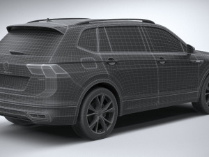 Volkswagen Tiguan R-Line Allspace 2022 Modelo 3D