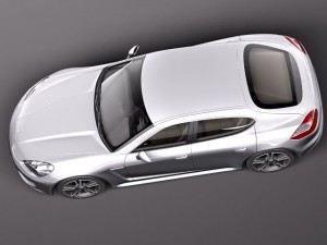 Porsche Panamera Turbo S 2012 Model 3D