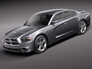 Dodge Charger 2012 3D Model