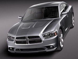 Dodge Charger 2012 3D Model