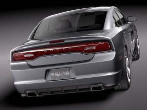 Dodge Charger 2012 3D Model