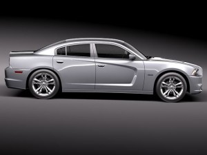 Dodge Charger 2012 3D Model