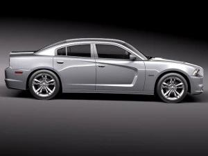 Dodge Charger 2012 3D Model