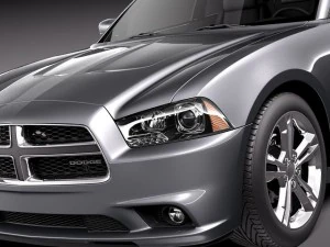 Dodge Charger 2012 3D Model